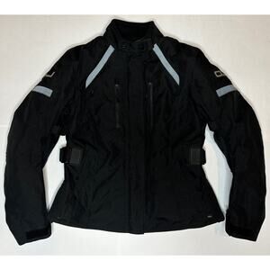 OJ Atmosfere Unstoppable Lady Armored Motorcycle Jacket Size M Black 4 Season